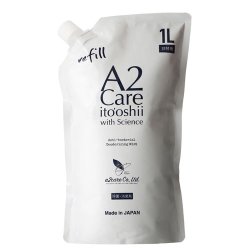 画像1: A2Care 詰め替え用 消臭除菌スプレー 1L [ アルコールフリー 赤ちゃん用 ペット用 無香料 生乾き臭 カビ対策 ]