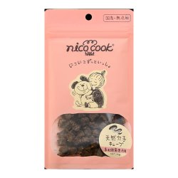 画像1: nico cook 国産天然穴子キューブ 犬猫兼用 30g  [ おやつ キューブ nico cook ]