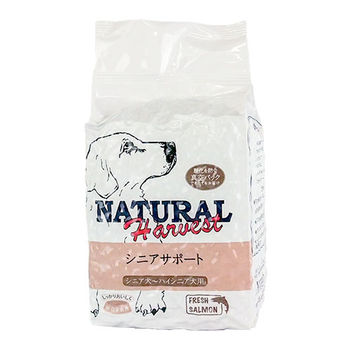 画像1: ナチュラルハーベスト シニアサポート 1.47kg (1袋)  [ ドッグフード シニア犬用 総合栄養食 低脂肪 低カロリー Natural Harvest ]