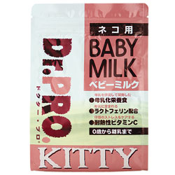 画像1: ニチドウ Dr.PRO ベビーミルク 猫用 300g  [ 猫用 ミルク 全年齢対応 ]