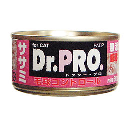 画像1: ニチドウ Dr.PRO. 缶詰 ササミ 80g ×24缶 [ 猫用 ウェットフード キャットフード ]